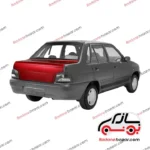 درب صندوق عقب پراید ۱۳۲ شرکتی (اصلی) - تصویر 2