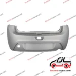 سپر عقب تیبا ۲ نقره‌ای متالیک(رنگ کوره ای)