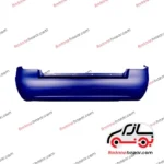 سپر عقب تیبا ۱ صندوقدار آبی کاربنی (رنگ کوره ای)