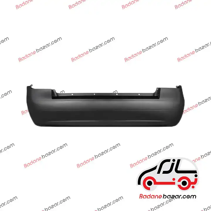 سپر عقب تیبا یک مشکی سپر عقب تیبا ۱ صندوقدار مشکی متالیک (رنگ کوره ای) - تصویر 1