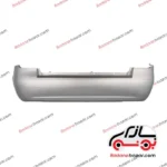 سپر عقب تیبا ۱ صندوقدار نقره‌ای متالیک(رنگ کوره ای)