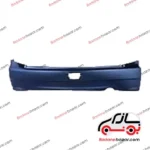 سپر عقب ۱۱۱ آبی کاربنی متالیک رنگ کوره‌ای