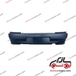 سپر عقب ۱۳۲ آبی کاربنی رنگ متالیک کوره‌ای