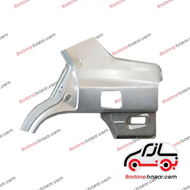 گلگیرعقب چپ پراید بدون شیشه لچکی گلگیرعقب چپ پراید بدون شیشه لچکی